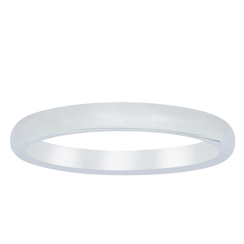 18ct White Gold 2.5mm Nova Band-Ring-Walker & Hall