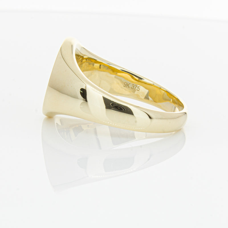 9ct Yellow Gold Signet Ring-Ring-Walker & Hall