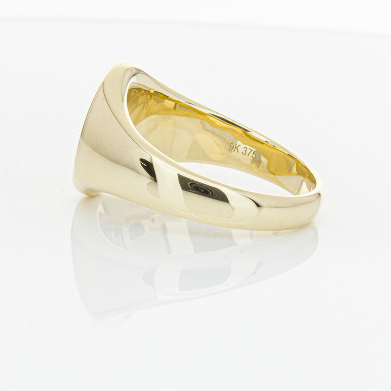 9ct Yellow Gold Signet Ring-Ring-Walker & Hall