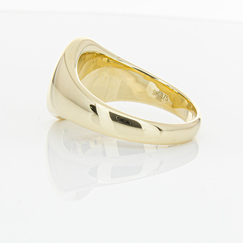9ct Yellow Gold Signet Ring-Ring-Walker & Hall