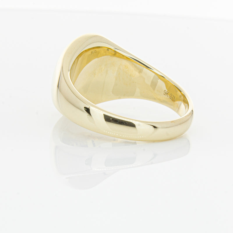 9ct Yellow Gold Signet Ring-Ring-Walker & Hall