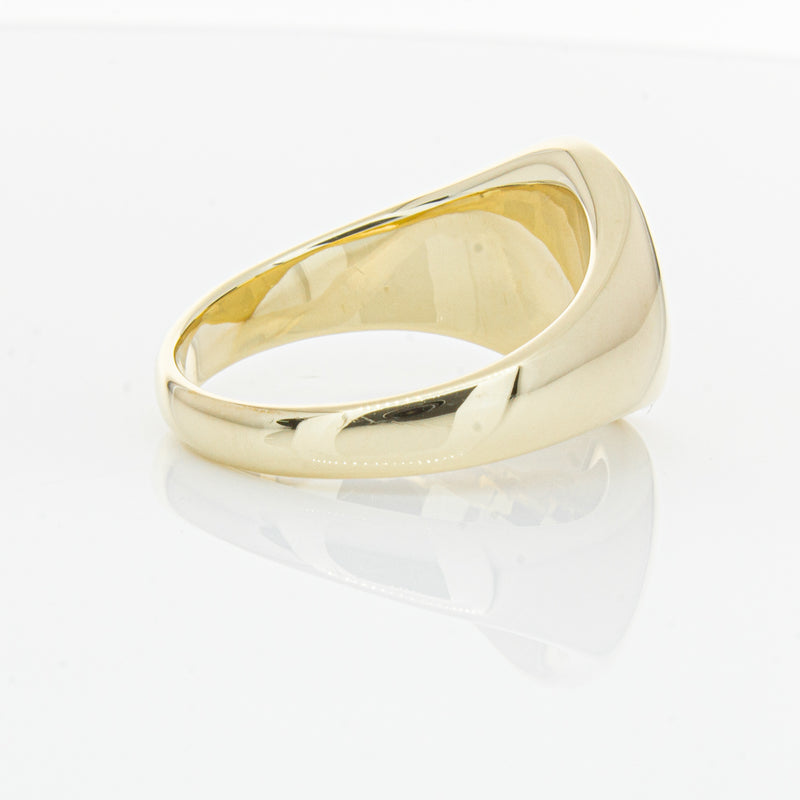 9ct Yellow Gold Signet Ring-Ring-Walker & Hall