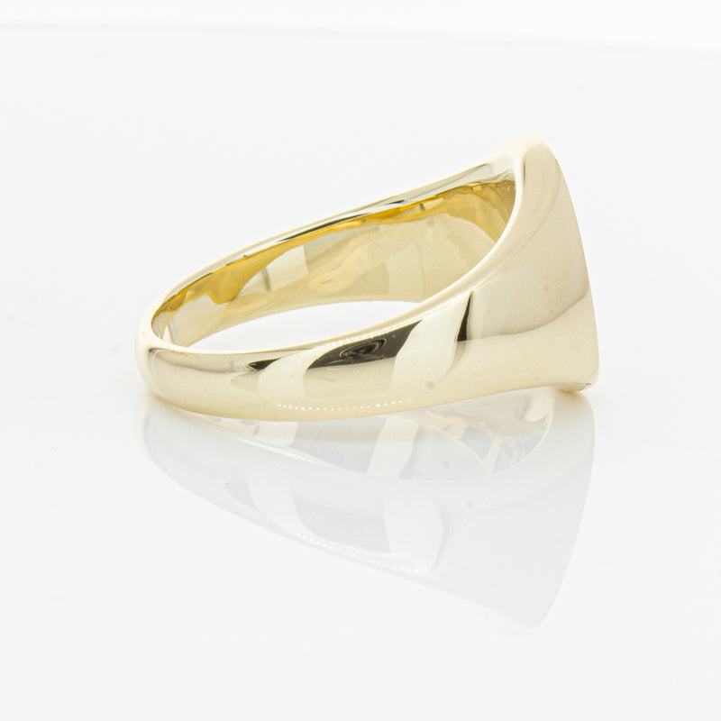 9ct Yellow Gold Signet Ring-Ring-Walker & Hall