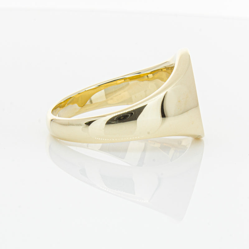 9ct Yellow Gold Signet Ring-Ring-Walker & Hall