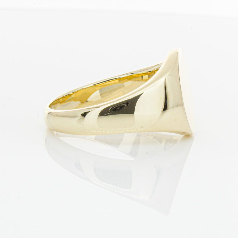 9ct Yellow Gold Signet Ring-Ring-Walker & Hall