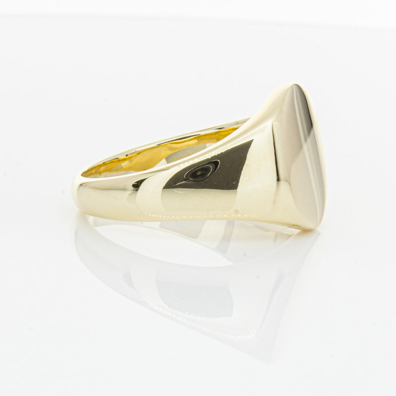 9ct Yellow Gold Signet Ring-Ring-Walker & Hall