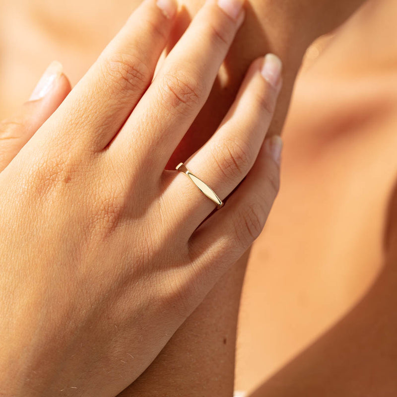9ct Yellow Gold Eos Ring-Ring-Walker & Hall