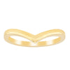 9ct Yellow Gold Chevron Band-Ring-Walker & Hall