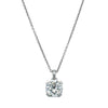 18ct White Gold 2.00ct Diamond Blossom Pendant-Necklace-Walker & Hall