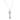 18ct White Gold Diamond Key Pendant-Necklace-Walker & Hall