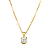 9ct Yellow Gold .40ct Diamond Ava Pendant-Necklace-Walker & Hall