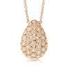 18ct Rose Gold Diamond Necklace-Necklace-Walker & Hall