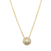18ct Yellow Gold .25ct Diamond Isla Pendant-Necklace-Walker & Hall