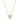 18ct Yellow Gold Diamond Corazon Pendant-Necklace-Walker & Hall