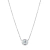 18ct White Gold .50ct Diamond Natalia Pendant-Necklace-Walker & Hall