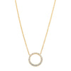 18ct Yellow Gold Diamond Aelia Pendant-Necklace-Walker & Hall