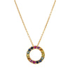 9ct Yellow Gold Petite Prism Necklace-Necklace-Walker & Hall