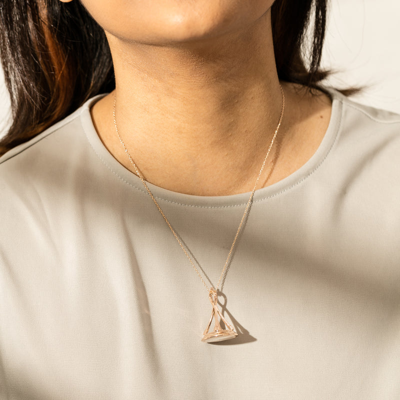 Vintage 12ct Yellow Gold Agate Fob Seal Pendant With Chain-Necklace-Walker & Hall