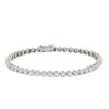 Platinum & 18ct White Gold 2.45ct Diamond Ava Tennis Bracelet-Bracelet-Walker & Hall