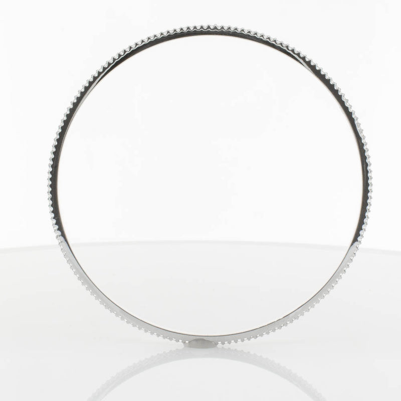 18ct White Gold 1.05ct Diamond Eternity Bangle-Bracelet-Walker & Hall