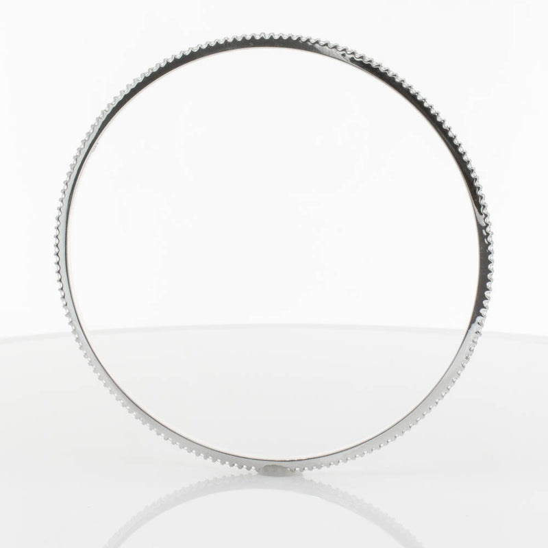 18ct White Gold 1.05ct Diamond Eternity Bangle-Bracelet-Walker & Hall