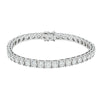 18ct White Gold 10.02ct Diamond Jubilee Bracelet-Bracelet-Walker & Hall