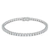 18ct White Gold 3.30ct Diamond Jubilee Bracelet-Bracelet-Walker & Hall