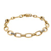 9ct Yellow Gold Diamond Bracelet-Bracelet-Walker & Hall