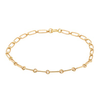 Recycled 9ct Yellow Gold 2nd Edition Chain Bracelet-Bracelet-Walker & Hall
