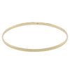 9ct Yellow Gold 3mm Bangle-Bracelet-Walker & Hall