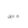 9ct White Gold Mini Diamond Star Studs-Earrings-Walker & Hall