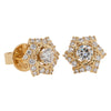 18ct Yellow Gold .46ct Diamond Katarina Earrings-Earrings-Walker & Hall