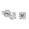 18ct White Gold 2.01ct Diamond Blossom Stud Earrings-Earrings-Walker & Hall