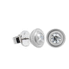 18ct White Gold .63ct Diamond Windsor Earrings-Earrings-Walker & Hall