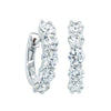 18ct White Gold Diamond Panorama Hoop Earrings-Earrings-Walker & Hall
