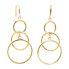 9ct Yellow Gold Margarita Drop Earrings-Earrings-Walker & Hall