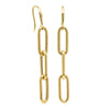 9ct Yellow Gold Negroni Drop Earrings-Earrings-Walker & Hall