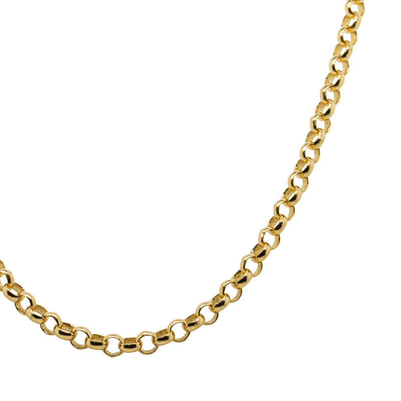 9ct Yellow Gold Belcher Chain-Necklace-Walker & Hall