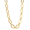 9ct Yellow Gold Modern Oval Link Necklace-Necklace-Walker & Hall