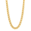 9ct Yellow Gold Double Curb Link Necklace-Necklace-Walker & Hall