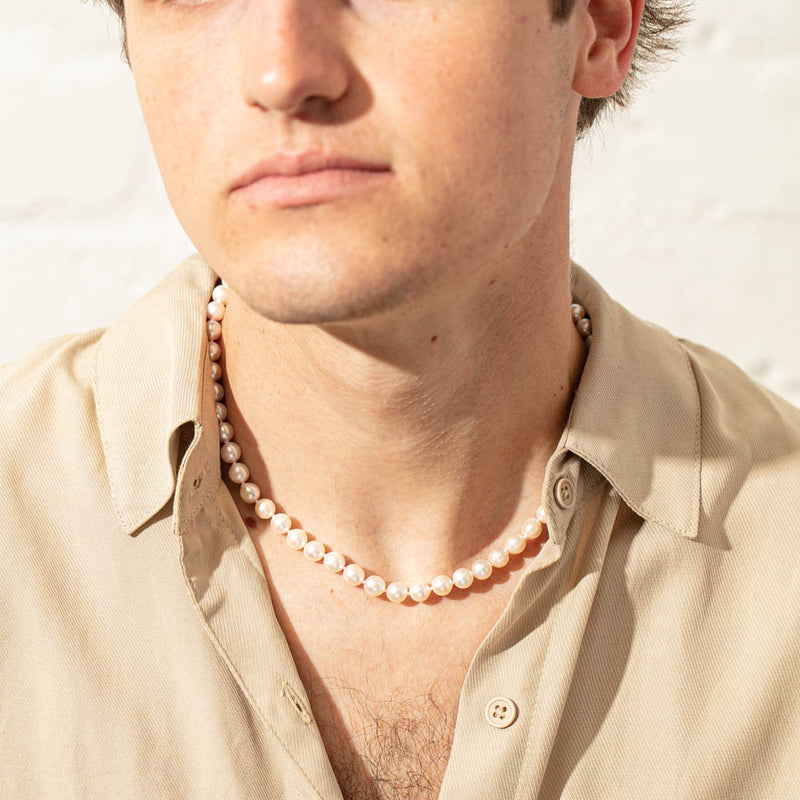 9ct Yellow Gold Akoya Pearl Strand-Necklace-Walker & Hall