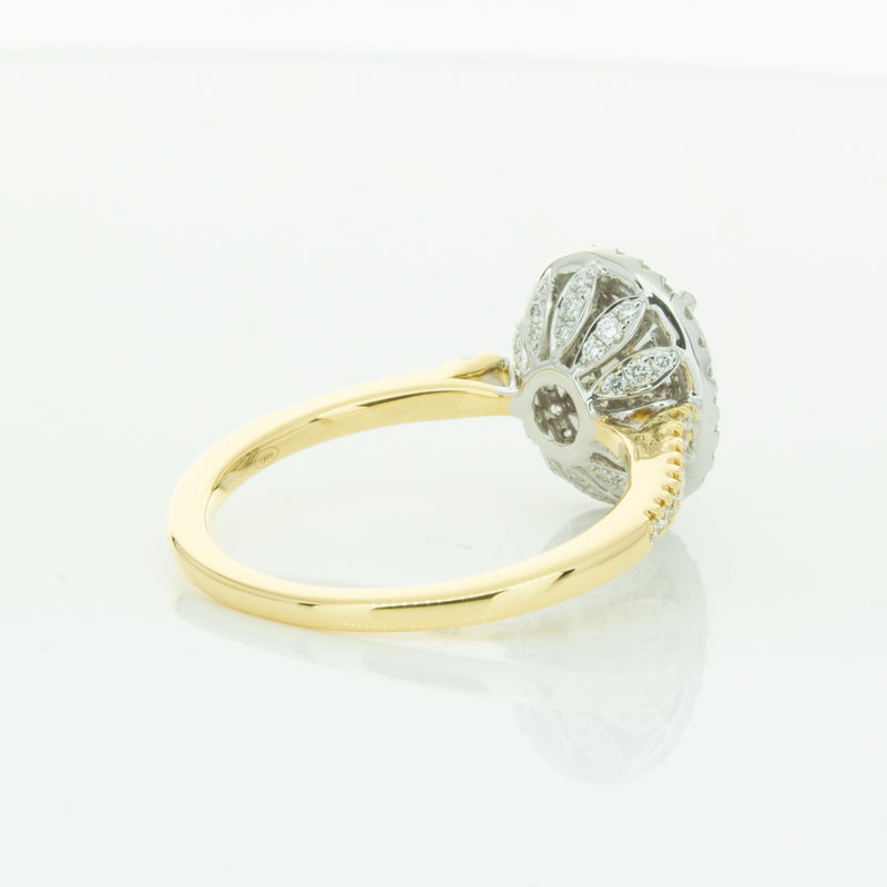 18ct Yellow Gold Opal & Diamond Sierra Ring-Ring-Walker & Hall