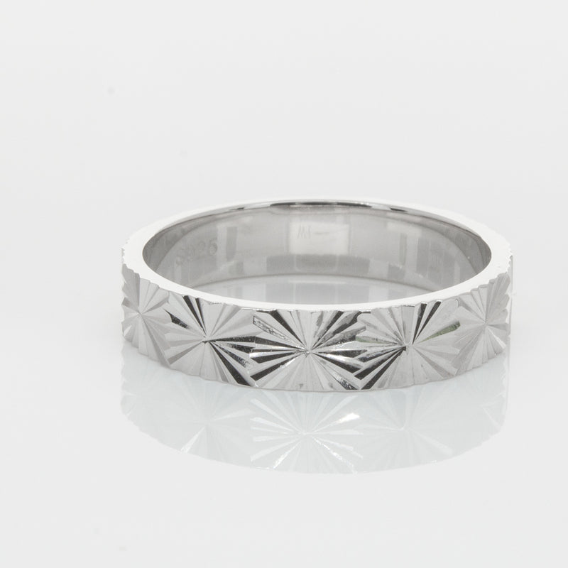 Sterling Silver Reflections Ring-Ring-Walker & Hall
