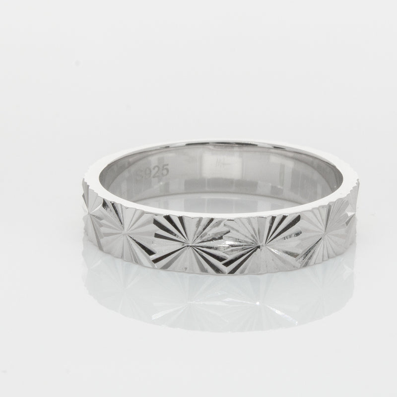 Sterling Silver Reflections Ring-Ring-Walker & Hall