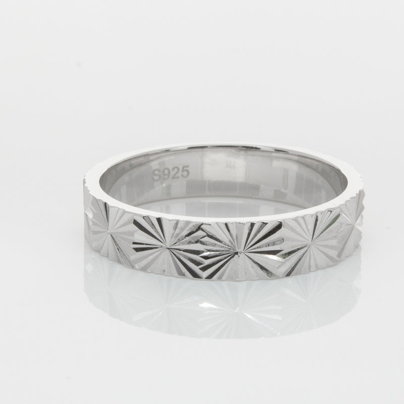 Sterling Silver Reflections Ring-Ring-Walker & Hall