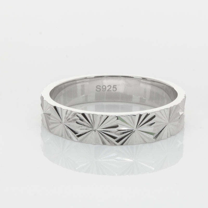 Sterling Silver Reflections Ring-Ring-Walker & Hall