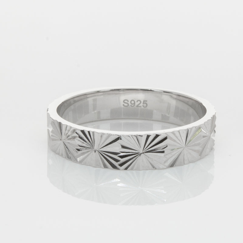 Sterling Silver Reflections Ring-Ring-Walker & Hall
