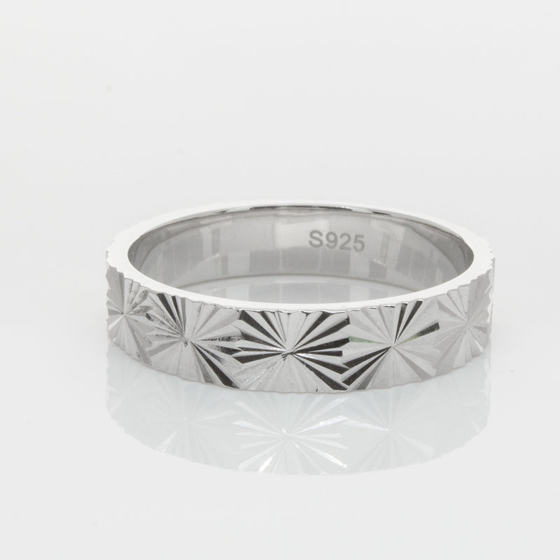 Sterling Silver Reflections Ring-Ring-Walker & Hall