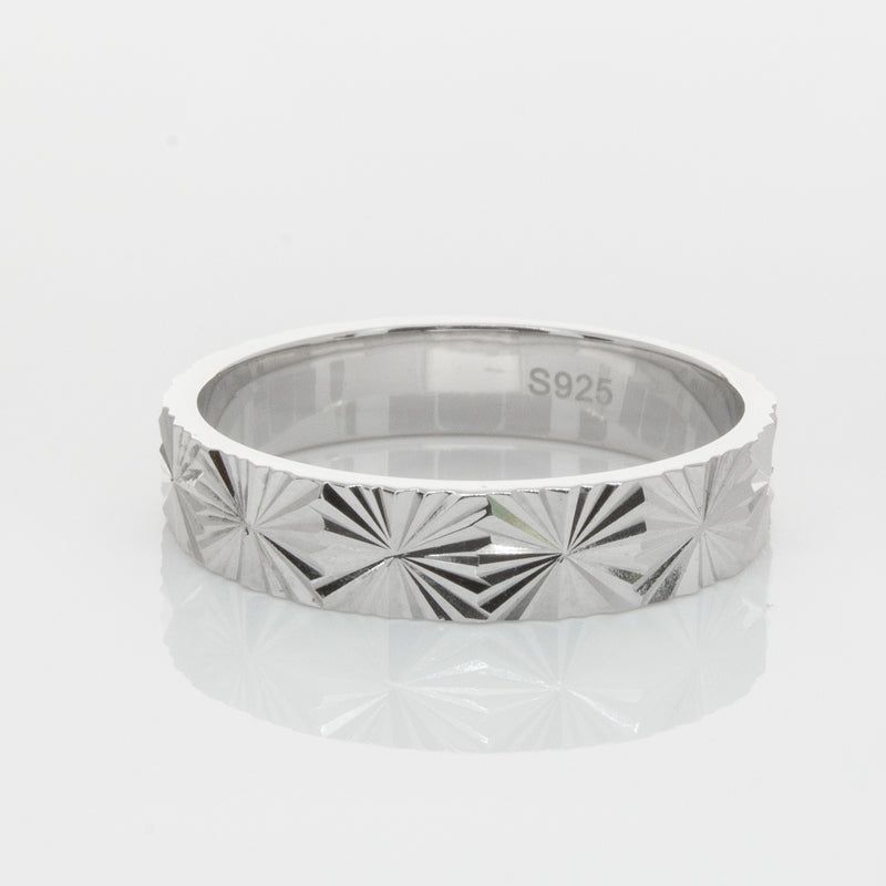 Sterling Silver Reflections Ring-Ring-Walker & Hall