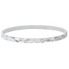 Sterling Silver Reflections Bangle-Bracelet-Walker & Hall
